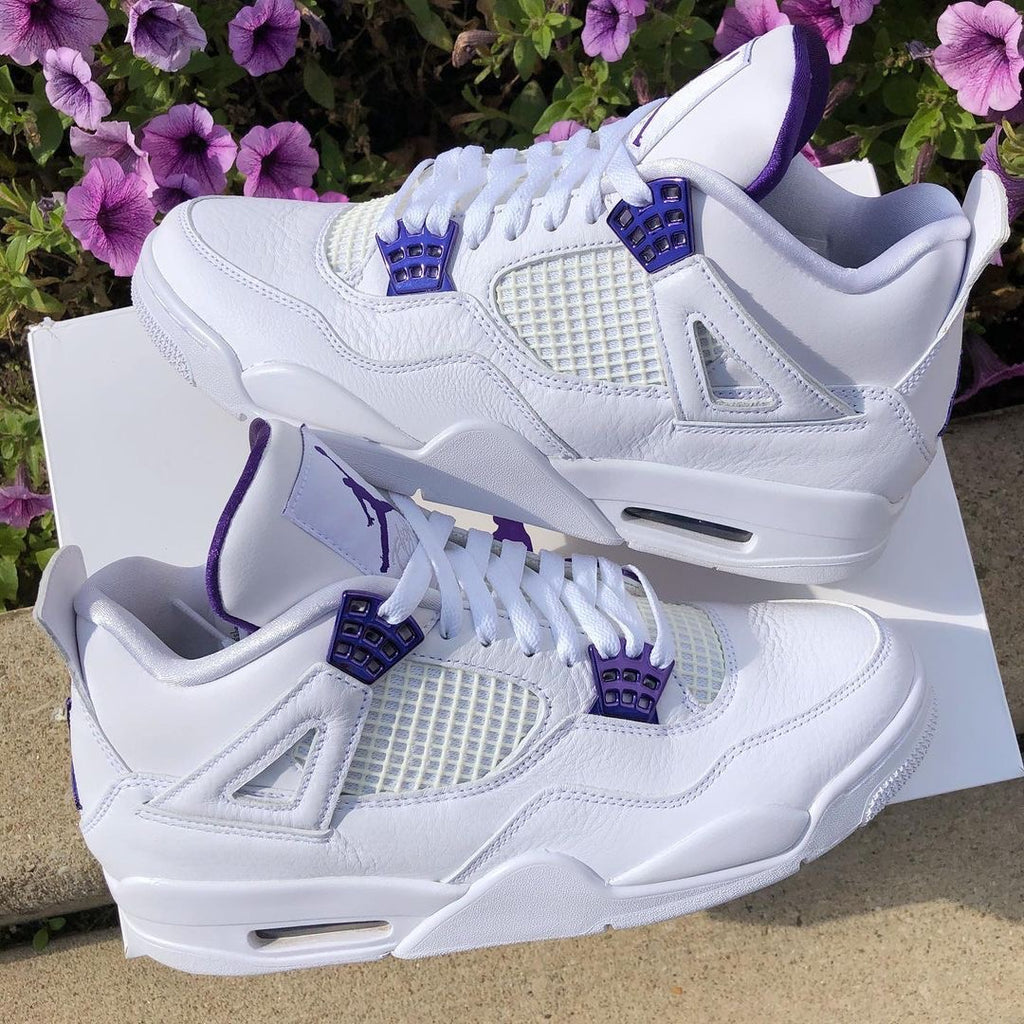 Nike Air Jordan 4 Retro "Purple Metallic